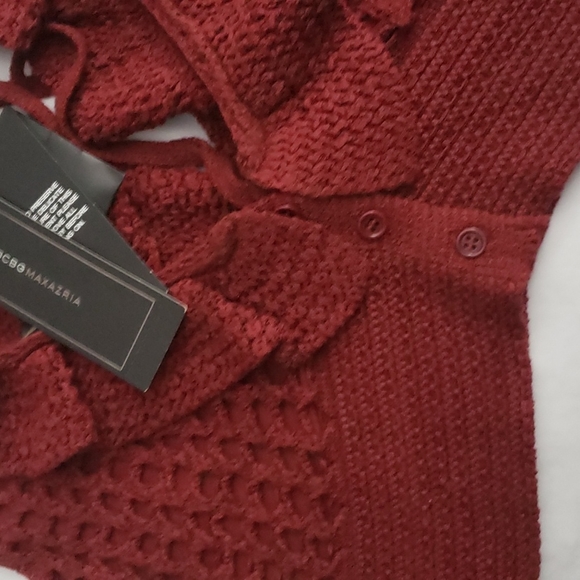 BCBGMAXAZRIA BRA TOP CROCHET.Sz: L - Picture 5 of 7